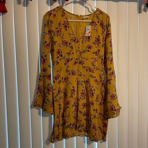 Yellow dress NWT